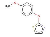 THIAZOLE, 2-(4-METHOXYPHENOXY)-
