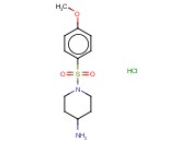 1-(4-甲氧基<span class='lighter'>苯</span>磺酰<span class='lighter'>基</span>)哌啶-4-胺<span class='lighter'>盐酸盐</span>