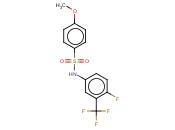 N-[4-FLUORO-3-(TRIFLUOROMETHYL)PHENYL]-4-METHOXYBENZENESULFONAMIDE