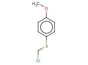(CHLOROMETHYL)(4-METHOXYPHENYL)SULFANE