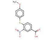 4-(4-METHOXYPHENYLTHIO)-3-NITROBENZOIC ACID