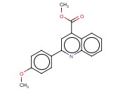 METHYL 2-(4-METHOXYPHENYL)QUINOLINE-4-CARBOXYLATE