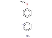 6-(4-<span class='lighter'>甲</span>氧基苯基)<span class='lighter'>吡啶</span>-3-<span class='lighter'>胺</span>
