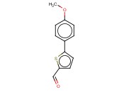 5-(4-<span class='lighter'>甲</span><span class='lighter'>氧</span><span class='lighter'>苯基</span>)噻吩-2-甲醛