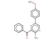 (3-AMINO-6-(4-METHOXYPHENYL)PYRAZIN-2-YL)(PHENYL)METHANONE
