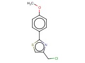 4-<span class='lighter'>CHLOROMETHYL</span>-2-(4-METHOXY-PHENYL)-<span class='lighter'>THIAZOLE</span>