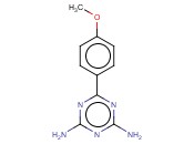 2,4-二氨基-6-(4-<span class='lighter'>甲</span><span class='lighter'>氧</span><span class='lighter'>苯基</span>)-1,3,5-三嗪