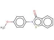 2-(4-METHOXYPHENYL)-3-OXO-BENZO[D]ISOTHIAZOLE