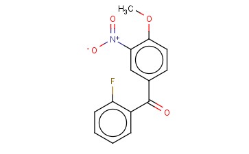 (2-<span class='lighter'>氟</span><span class='lighter'>苯</span>)(4-<span class='lighter'>甲</span>氧基-3-硝基<span class='lighter'>苯</span>)<span class='lighter'>甲</span>酮