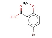 5-<span class='lighter'>溴</span>-2-甲氧基<span class='lighter'>苯甲酸</span>