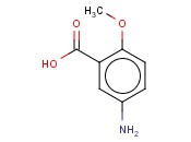 5-<span class='lighter'>氨基</span>-2-<span class='lighter'>甲</span><span class='lighter'>氧基</span><span class='lighter'>苯甲酸</span>
