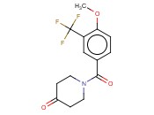 1-(4-METHOXY-3-(TRIFLUOROMETHYL)BENZOYL)PIPERIDIN-4-ONE