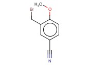 3-(BROMOMETHYL)-<span class='lighter'>4-METHOXYBENZONITRILE</span>