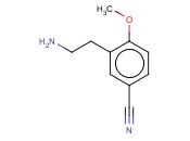 3-(2-AMINOETHYL)-<span class='lighter'>4-METHOXYBENZONITRILE</span>