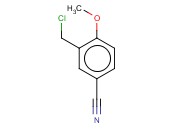 3-(CHLOROMETHYL)-<span class='lighter'>4-METHOXYBENZONITRILE</span>