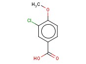 3-氯-4-<span class='lighter'>甲</span><span class='lighter'>氧基</span>苯甲酸