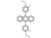 9,10-BIS(3-FLUORO-4-METHOXYPHENYL)ANTHRACENE