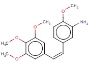 (Z)-3, 4, 5, 4'-四甲氧基-3'-氨基二<span class='lighter'>苯乙烯</span>