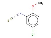 5-氯-2-甲氧基苯基<span class='lighter'>异</span><span class='lighter'>硫</span><span class='lighter'>氰酸</span><span class='lighter'>酯</span>