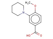 4-METHOXY-3-PIPERIDIN-1-YLBENZOIC ACID