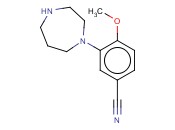 3-(1,4-DIAZEPAN-1-YL)-<span class='lighter'>4-METHOXYBENZONITRILE</span>