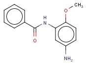 N-(5-<span class='lighter'>氨基</span>-2-甲氧基)<span class='lighter'>苯</span>甲酰胺