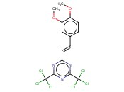 2-(3,4-<span class='lighter'>二</span>甲氧基<span class='lighter'>苯乙烯基</span>)-4,6-双(三氯甲基)-1,3,5-三嗪