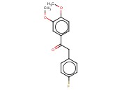 1-(3,4-DIMETHOXYPHENYL)-2-(4-FLUOROPHENYL)ETHANONE