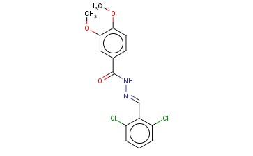 N'-(2,6-DICHLOROBENZYLIDENE)-3,4-DIMETHOXYBENZOHYDRAZIDE