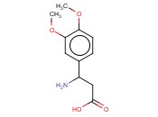 3-<span class='lighter'>氨基</span>-3-(3,4-二甲氧基<span class='lighter'>苯基</span>)丙酸