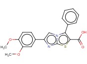 6-(3,4-DIMETHOXYPHENYL)-3-PHENYLIMIDAZO[2,1-B]THIAZOLE-2-CARBOXYLIC ACID