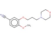 3-(3-MORPHOLINYLPROPOXY)-<span class='lighter'>4-METHOXYBENZONITRILE</span>