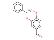 4-甲<span class='lighter'>氧基</span>-3-<span class='lighter'>苄</span><span class='lighter'>氧基</span><span class='lighter'>苯</span><span class='lighter'>甲醛</span>