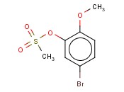 5-BROMO-2-METHOXYPHENYL <span class='lighter'>MESYLATE</span>