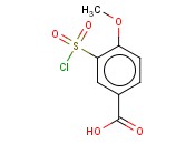 3-氯<span class='lighter'>磺</span><span class='lighter'>酰</span><span class='lighter'>基</span>-4-<span class='lighter'>甲</span>氧基苯甲酸