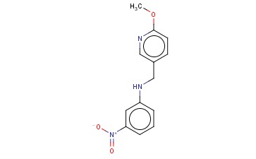 N-[(6-METHOXYPYRIDIN-3-YL)METHYL]-3-NITROANILINE