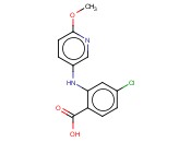4-氯-2-[(6-<span class='lighter'>甲</span><span class='lighter'>氧基</span>-3-吡啶基)<span class='lighter'>氨基</span>]<span class='lighter'>苯甲酸</span>
