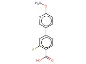 2-<span class='lighter'>氟</span>-4-（6-甲氧基吡啶-3-基）<span class='lighter'>苯甲酸</span>