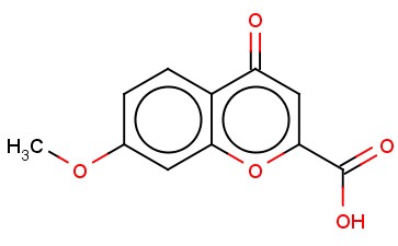 4H-1-BENZOPYRAN-2-CARBOXYLIC ACID, 7-METHOXY-4-OXO-