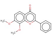 7,8-<span class='lighter'>二甲</span>氧基黄酮