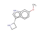 3-((2S)AZETIDIN-2-YL)-<span class='lighter'>6-METHOXYINDOLE</span>