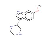 3-((2R)PIPERAZIN-2-YL)-<span class='lighter'>6-METHOXYINDOLE</span>