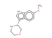 3-((3R)MORPHOLIN-3-YL)-<span class='lighter'>6-METHOXYINDOLE</span>