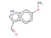 6-<span class='lighter'>甲</span><span class='lighter'>氧基</span>-1H-<span class='lighter'>吲哚</span>-3-甲醛