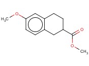 2-Naphthalenecarboxylic acid, <span class='lighter'>1,2,3,4-tetrahydro-6-methoxy</span>-, methyl ester
