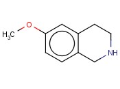 6-<span class='lighter'>METHOXY-1,2,3,4</span>-TETRAHYDROISOQUINOLINE