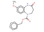 BENZYL 2,3,4,5-TETRAHYDRO-7-METHOXY-4-OXOBENZO[B][1,4]DIAZEPINE-1-CARBOXYLATE