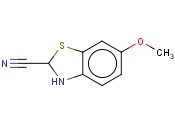 6-METHOXY-2,3-DIHYDRO-1,3-BENZOTHIAZOLE-2-CARBONITRILE