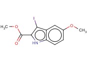 METHYL 3-IODO-5-METHOXY-1H-INDOLE-2-CARBOXYLATE