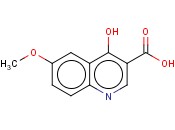 4-<span class='lighter'>HYDROXY-6-METHOXYQUINOLINE-3-CARBOXYLIC</span> ACID